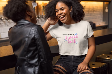 Sweet Tart tee lifestyle